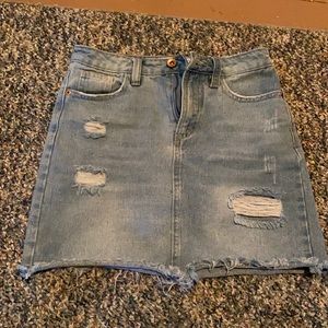 Jean skirt